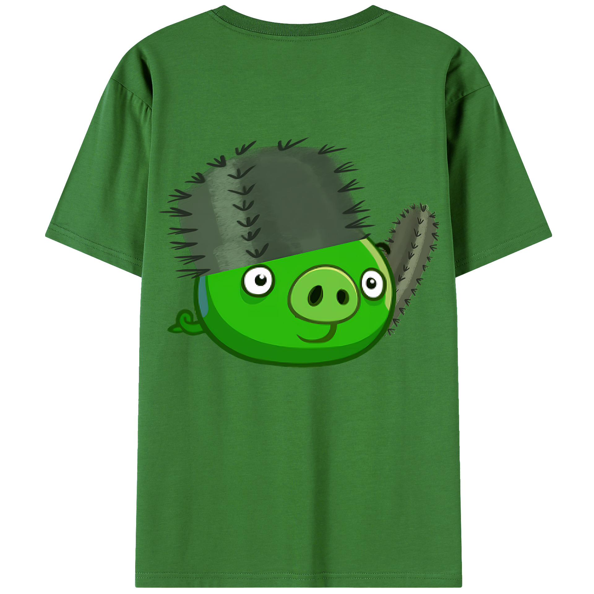 （画像用） Angry Birds アングリーバード レディース半袖Tシャツ(バックプリント)